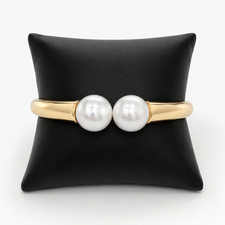 Cap Code Pearl Spring Bracelet-Bracelets-Carol Su-Motis & Co Boutique, Women's Fashion Boutique in Carthage, Missouri