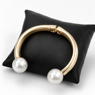Cap Code Pearl Spring Bracelet-Bracelets-Carol Su-Motis & Co Boutique, Women's Fashion Boutique in Carthage, Missouri