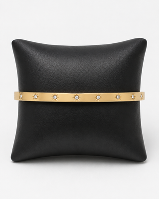 Lucy Star Crystal Bangle Bracelet