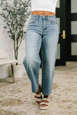 Claudia Mid Rise Wide Leg Ankle Jean-Jeans-Ave Shops-Motis & Co Boutique, Women's Fashion Boutique in Carthage, Missouri