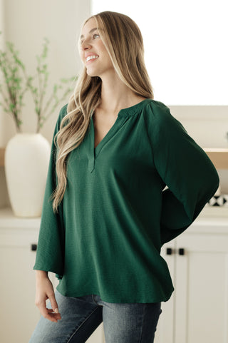 Climb On V-Neck Blouse-Blouses-Ave Shops-Motis & Co Boutique, Women's Fashion Boutique in Carthage, Missouri