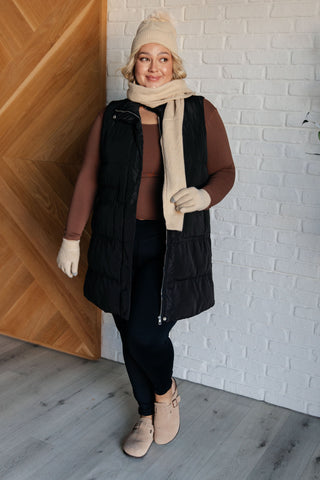 Cold and Calculated Longline Puffer Vest-Vests-Ave Shops-Motis & Co Boutique, Women's Fashion Boutique in Carthage, Missouri