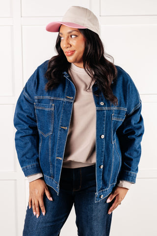 Have We Met Oversized Denim Jacket-Denim-Ave Shops-Motis & Co Boutique, Women's Fashion Boutique in Carthage, Missouri