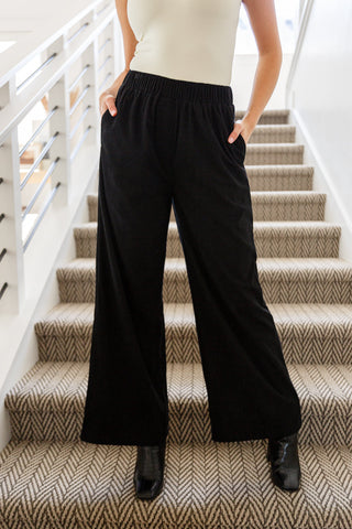 Come Rain or Shine Wide Leg Pants-Bottoms-Ave Shops-Motis & Co Boutique, Women's Fashion Boutique in Carthage, Missouri