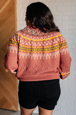 Cozy Chalet Fair Isle Sweater-Sweaters-Ave Shops-Motis & Co Boutique, Women's Fashion Boutique in Carthage, Missouri