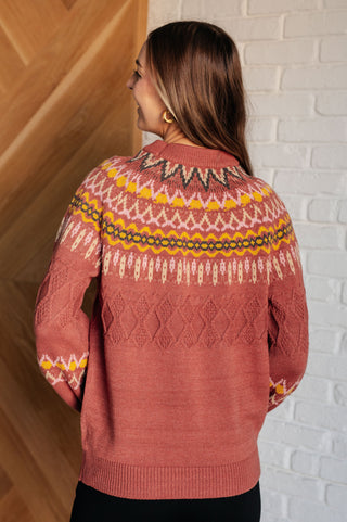 Cozy Chalet Fair Isle Sweater-Sweaters-Ave Shops-Motis & Co Boutique, Women's Fashion Boutique in Carthage, Missouri