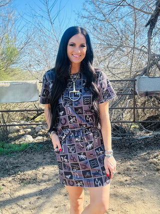 Check It Cowpoke Tee-Short Sleeves-2 Fly-Motis & Co Boutique, Women's Fashion Boutique in Carthage, Missouri