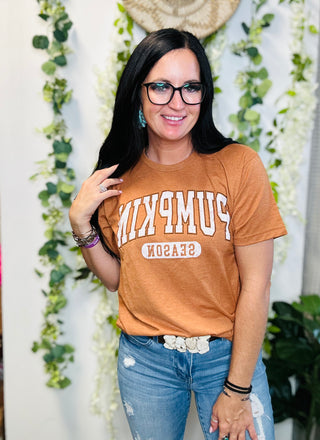 Vintage Pumpkin Season Graphic Tee-Graphic Tees-P&PD-Motis & Co Boutique, Women's Fashion Boutique in Carthage, Missouri