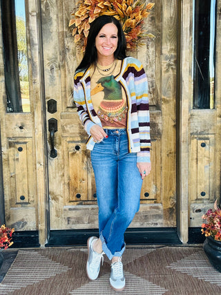 Mallard Bejeweled Duck Graphic Tee-Graphic Tees-Bohemian Cowgirl-Motis & Co Boutique, Women's Fashion Boutique in Carthage, Missouri
