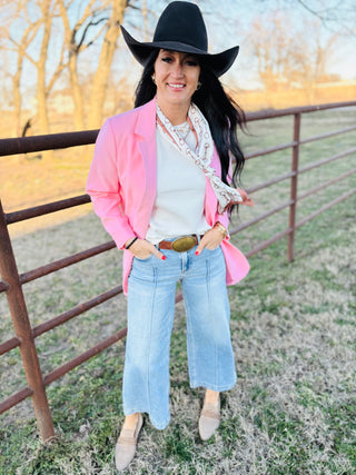 Ruth Classic Open Front Blazer-Blazers-Zenana-Motis & Co Boutique, Women's Fashion Boutique in Carthage, Missouri