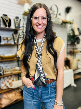 Leddy Tan Mineral Washed Sweater-Sweaters-ee: some-Motis & Co Boutique, Women's Fashion Boutique in Carthage, Missouri