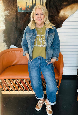 Howdy Camo Graphic Muscle Tank-Graphic Tees-Motis-Motis & Co Boutique, Women's Fashion Boutique in Carthage, Missouri