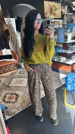 Luck Be Cowboy Pullover-Pullovers-2 Fly-Motis & Co Boutique, Women's Fashion Boutique in Carthage, Missouri