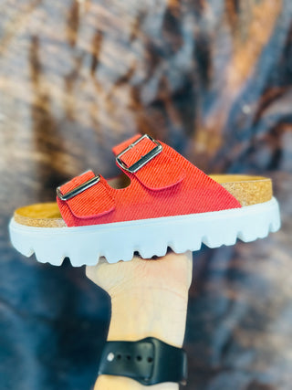 Jazmin 2 Slip On Platform Sandals-Sandals-Very G-Motis & Co Boutique, Women's Fashion Boutique in Carthage, Missouri