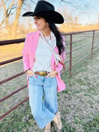 Ruth Classic Open Front Blazer-Blazers-Zenana-Motis & Co Boutique, Women's Fashion Boutique in Carthage, Missouri