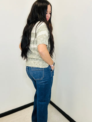 Risen Preston Wide Leg Trouser Jeans-Jeans-Risen-Motis & Co Boutique, Women's Fashion Boutique in Carthage, Missouri