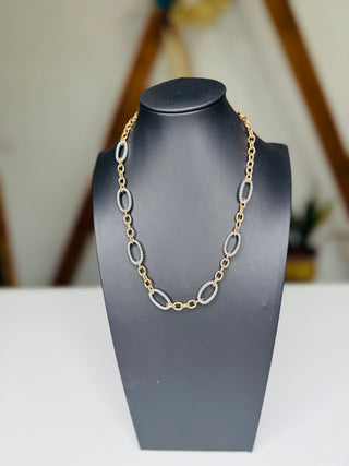 Vail Mixed Metal Fashion Necklace