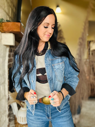 Lucky Love Horseshoe Sweater Vest-Sweaters-2 Fly-Motis & Co Boutique, Women's Fashion Boutique in Carthage, Missouri