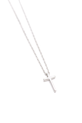 Dainty Silver Cross Necklace-Accessories-Ave Shops-Motis & Co Boutique, Women's Fashion Boutique in Carthage, Missouri