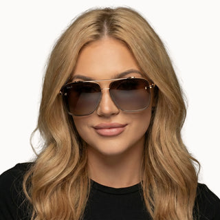 Dallas Brown Tangle Free Sunglasses-Sunglasses-DAX-Motis & Co Boutique, Women's Fashion Boutique in Carthage, Missouri