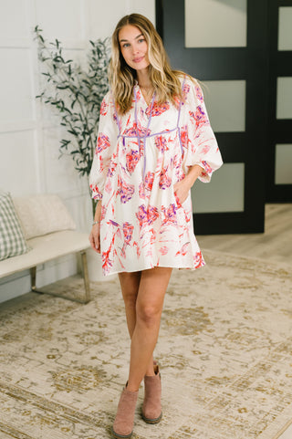 Destination Unknown Floral Dress-Dresses-Ave Shops-Motis & Co Boutique, Women's Fashion Boutique in Carthage, Missouri
