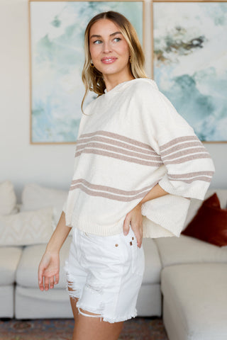 Don't Forget the Cold Foam Striped Hoodie-Tops-Ave Shops-Motis & Co Boutique, Women's Fashion Boutique in Carthage, Missouri