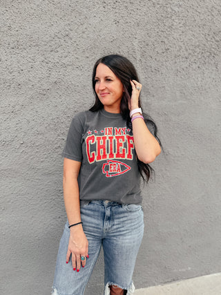 Chiefs Era Gameday Graphic Tee-Graphic Tees-Southern Babe Wholesale-Motis & Co Boutique, Women's Fashion Boutique in Carthage, Missouri