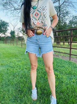 Kreek Denim Cutoff Shorts-Shorts-sterling kreek-Motis & Co Boutique, Women's Fashion Boutique in Carthage, Missouri