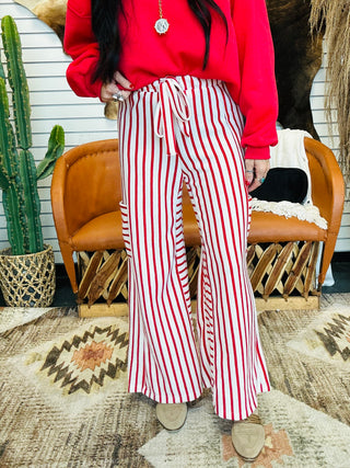 Collin Red Striped Wide Leg Pants-Pants-Jade by Jane-Motis & Co Boutique, Women's Fashion Boutique in Carthage, Missouri