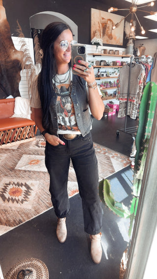 Senor Donkey Graphic Tee-Graphic Tees-Queen Gypsy-Motis & Co Boutique, Women's Fashion Boutique in Carthage, Missouri