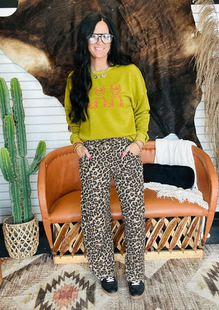 Luck Be Cowboy Pullover-Pullovers-2 Fly-Motis & Co Boutique, Women's Fashion Boutique in Carthage, Missouri