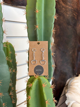 Kentucky Horse Bit Earrings-Earrings-Carol Su-Motis & Co Boutique, Women's Fashion Boutique in Carthage, Missouri