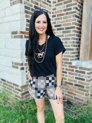 Sew What Quilted Shorts