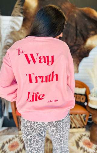 Trust Jesus Graphic Sweatshirt-graphic Sweatshirt-Tres Bien-Motis & Co Boutique, Women's Fashion Boutique in Carthage, Missouri