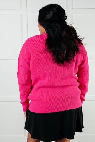 Eat Your Heart Out Crewneck Sweater-Tops-Ave Shops-Motis & Co Boutique, Women's Fashion Boutique in Carthage, Missouri