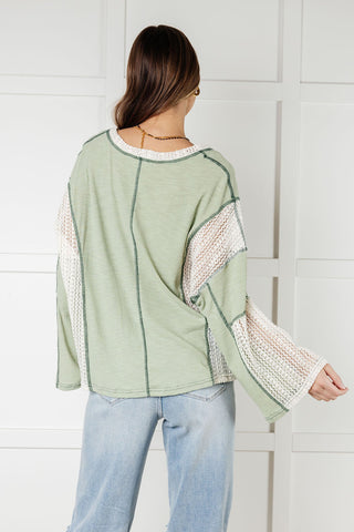 Elemental My Dear Patchwork Top-Long Sleeves-Ave Shops-Motis & Co Boutique, Women's Fashion Boutique in Carthage, Missouri