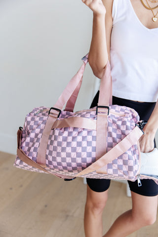 Elevate Travel Duffel in Pink-Handbags-Ave-Motis & Co Boutique, Women's Fashion Boutique in Carthage, Missouri