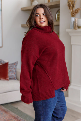 Envelop Me Turtleneck Sweater-Tops-Ave Shops-Motis & Co Boutique, Women's Fashion Boutique in Carthage, Missouri