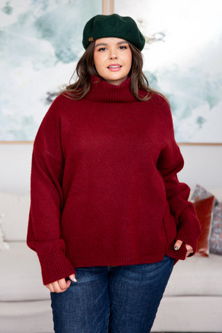 Envelop Me Turtleneck Sweater-Tops-Ave Shops-Motis & Co Boutique, Women's Fashion Boutique in Carthage, Missouri