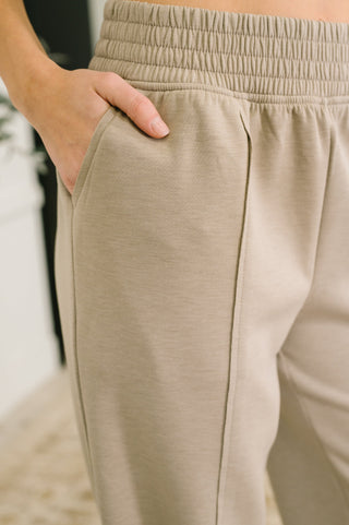 Every Second, Every Hour Jogger Bottoms in Ash Mocha-Pants-Ave Shops-Motis & Co Boutique, Women's Fashion Boutique in Carthage, Missouri