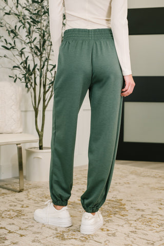 Every Second, Every Hour Jogger Bottoms in Dark Forest-Pants-Ave Shops-Motis & Co Boutique, Women's Fashion Boutique in Carthage, Missouri