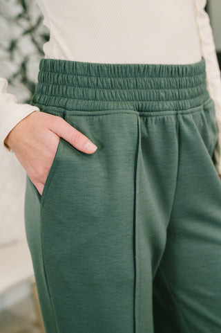 Every Second, Every Hour Jogger Bottoms in Dark Forest-Pants-Ave Shops-Motis & Co Boutique, Women's Fashion Boutique in Carthage, Missouri