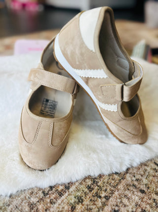 Kai 3 Tan Ballerina Sneaker-Shoes-MOTIS-Motis & Co Boutique, Women's Fashion Boutique in Carthage, Missouri