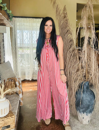 Beth Boho Wide Leg Satin Jumpsuit-Pants-BucketList-Motis & Co Boutique, Women's Fashion Boutique in Carthage, Missouri