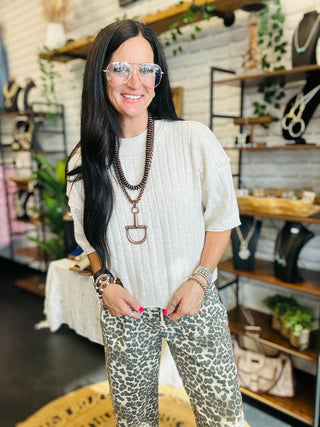 Jessie Short Sleeve Knit Sweater-Sweaters-Very J-Motis & Co Boutique, Women's Fashion Boutique in Carthage, Missouri