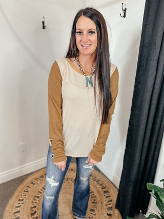 Mix It Up Thermal Top-Short Sleeves-RC-Motis & Co Boutique, Women's Fashion Boutique in Carthage, Missouri