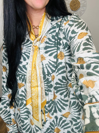 Gunter Double Paisley Twilly Scarf-Scarf-Western Elite-Motis & Co Boutique, Women's Fashion Boutique in Carthage, Missouri