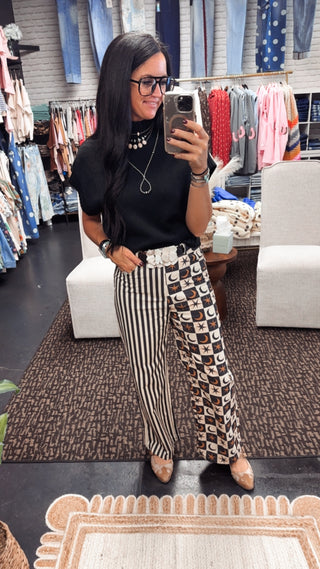 Jason Moon & Star Stripe Wide Leg Pants-Pants-Jade by Jane-Motis & Co Boutique, Women's Fashion Boutique in Carthage, Missouri