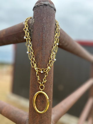 Alice Gold Link Necklace-Necklace-ChanSutt-Motis & Co Boutique, Women's Fashion Boutique in Carthage, Missouri