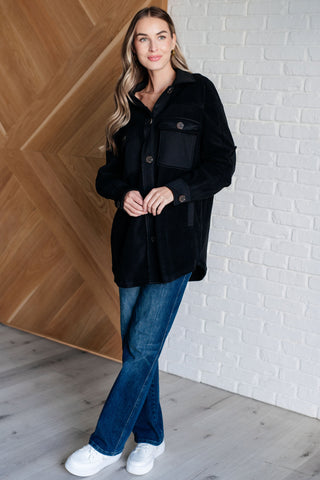 Fantastic in Fleece Jacket in Black-Jackets-Ave Shops-Motis & Co Boutique, Women's Fashion Boutique in Carthage, Missouri